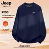 JEEP SPIRIT Men's Fleece-Lined Pullover Sweatshirt