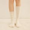 Loose Rolled-up Knee Socks