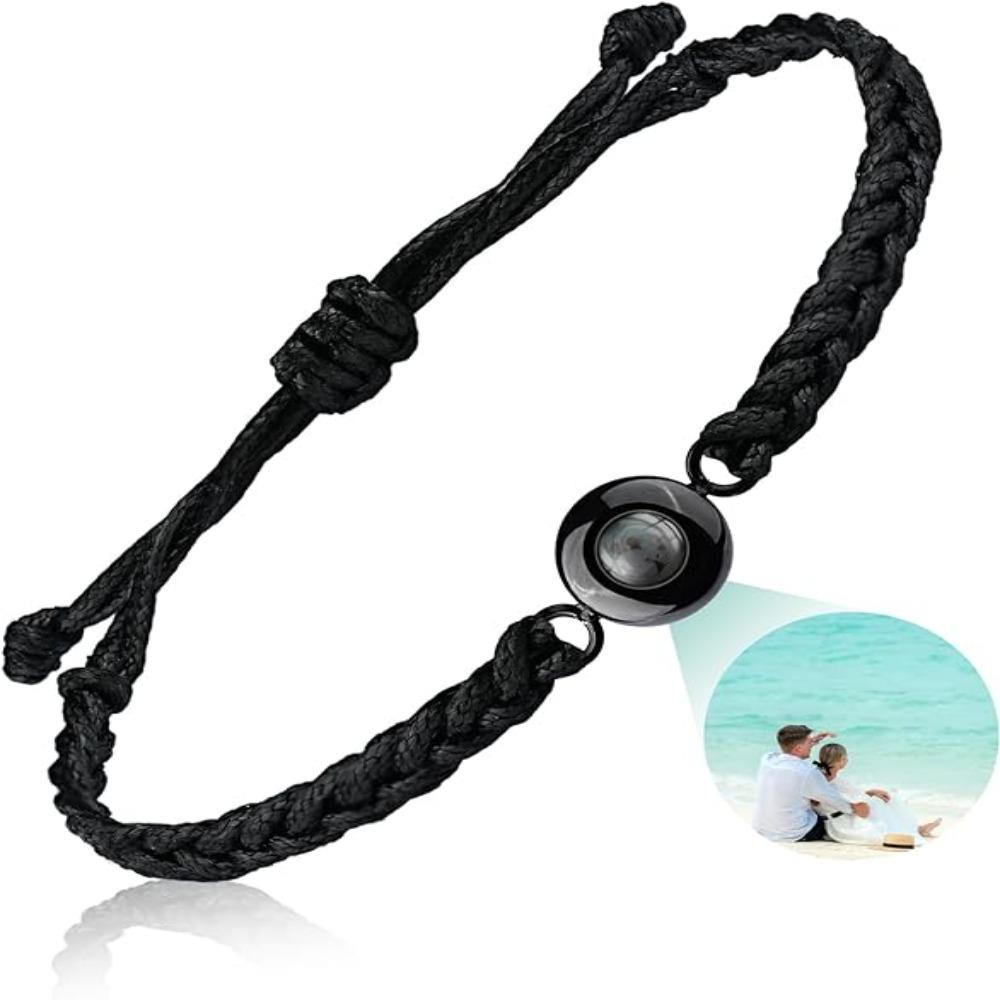 

Браслет на 100 языках. Персонализированный регулируемый браслет-цепочка. Подарок на День святого Валентина.