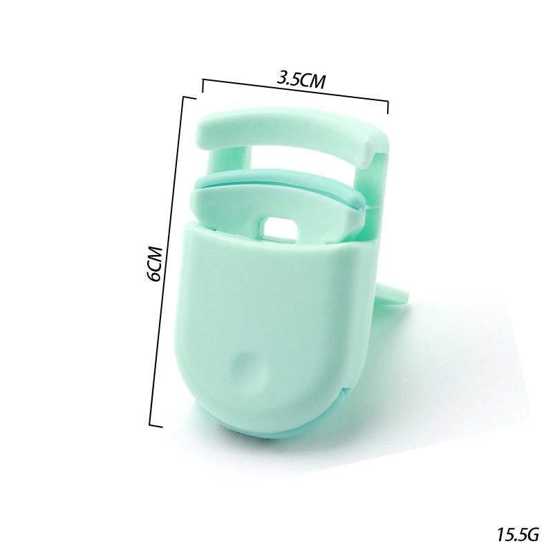 

Mini Eyelash Curler Professional Multicolor False Eyelash Curling Tools Folding Eyelashes Clip Beauty Cosmetic Makeup Auxiliary 1pc зелений