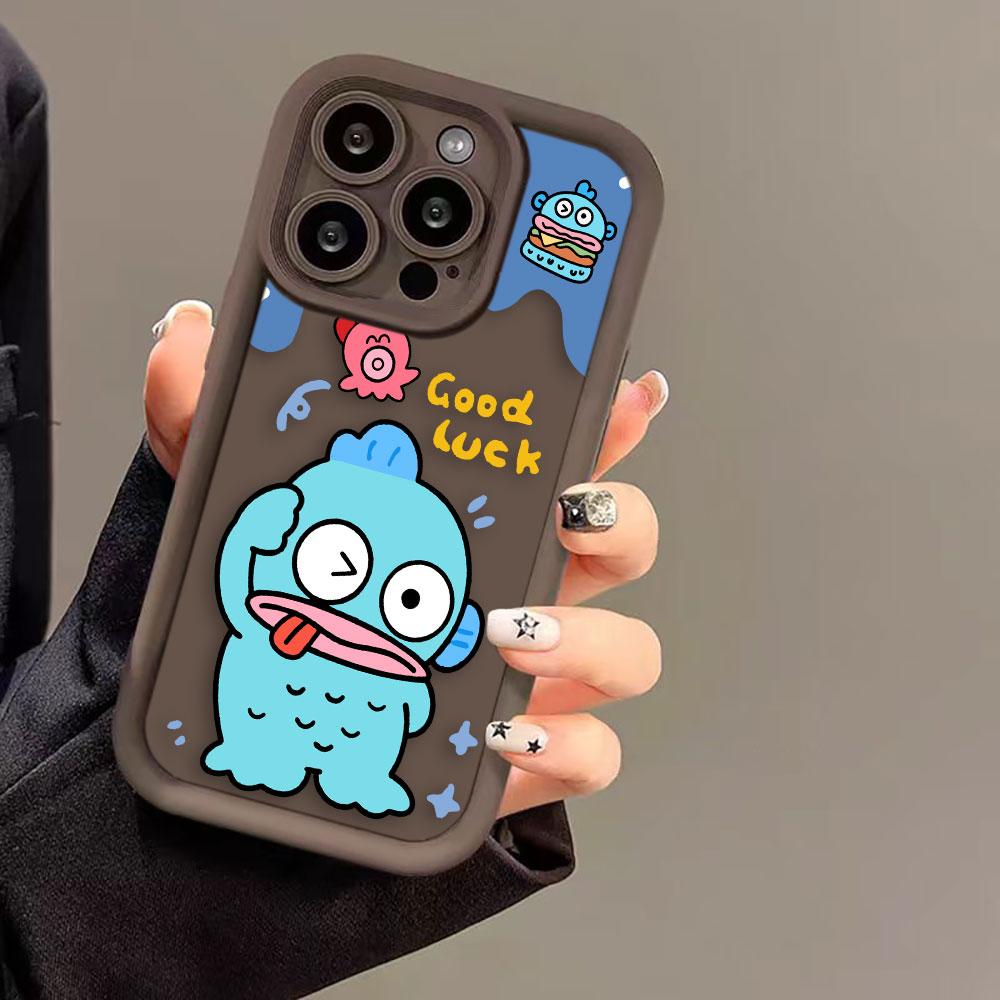 Cartoon H-Hangyodon Phone Case For iPhone 15 14 13 12 11 16 XS Max X XR SE 7 8 6 6S Plus Shock16of Silicone Case Funda Shell