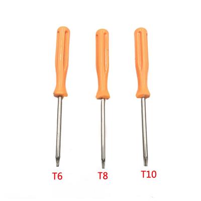 Length 100mm Screwdriver Orange Chrome Vanadium Steel