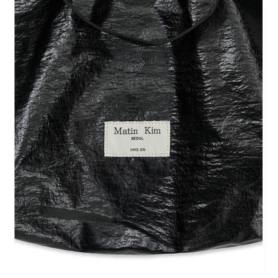 [Matin Kim] GLOSSY LIGHT TWO WAY BAG - 2 Colors (Ivory / Black)