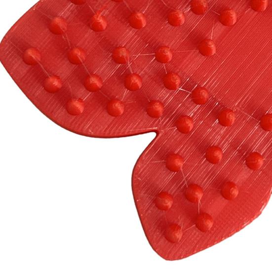 Pet Grooming Comb Flower Shape Plastic Detangling Massage Brush Cat Shedding Brush Removes Hair Mats Tangles Loose Fur for Short to Long Haired Cats