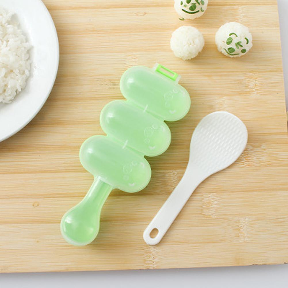 Rice Ball Shaker DIY Rice Baller Shakers Lunch Maker Mould Onigiri Mold DIY Rice Baller Shakers Kitchen Sushi Tools Accessories