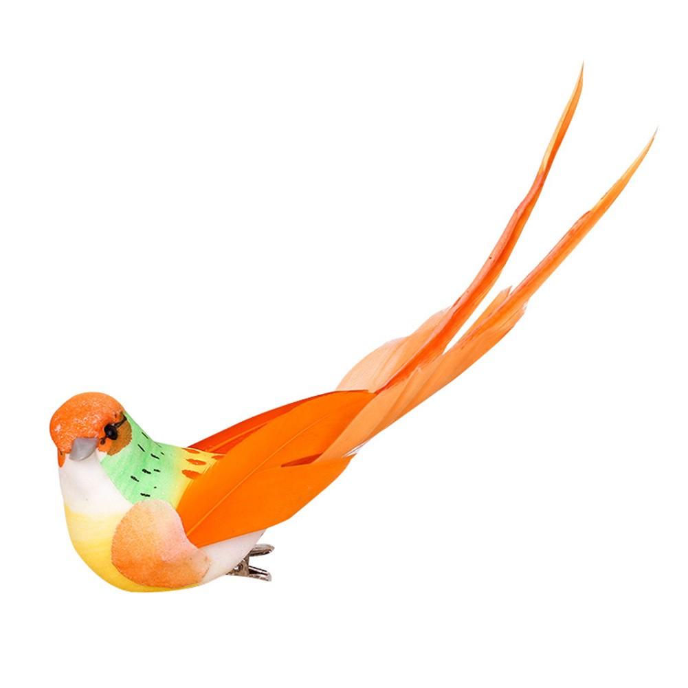 Hausgarten-Dekoration, Simulationsvögel, lebensechtes Design, 15 x 3,5 x 4 cm, künstlich