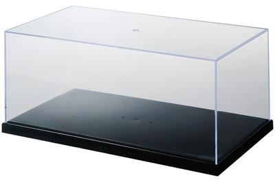 Wave Display T-Hülle Kompatibel mit Modellautos im Maßstab Miniatur Aus Kunststoff B280 x T150mm x H113mm OP166 Vitrine (L) 1/18 (Innenmaße)