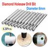 Diamond 6mm Diamond Coated Drill Bit Drill Hole Set
