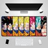 2026 Dragon Ball Leather Mouse Pad Son Goku Printing Pattern Large Size Game Gaming Keyboard Pad Boys Office Animation Non-slip Table Mat