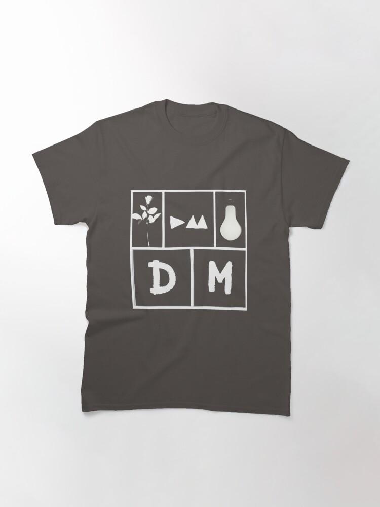 Depeche Mode Minimal Symbol Art – Abstract Monochrome Design Classic T-Shirt