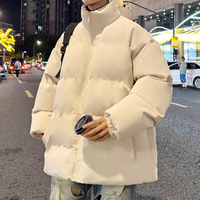 

Cotton-padded Clothes On Both Sides, Thickened Warm Cotton-padded Jackets In Winter, Cotton-padded Clothes Design Sense, Ruffian Handsome Youth Jacket M хаки