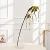 Artificial Flower Paphiopedilum Realistic Silk Plastic Petals Flexible Stems Long-Lasting No Watering Fake Orchid Home Decor