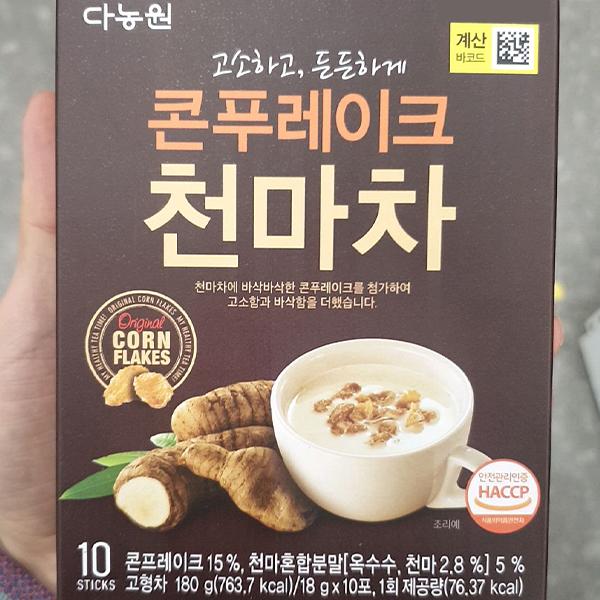 Danongwon Cornflake Yam Tea 18g x 10 Packs One thing