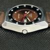 USED VINTAGE SEIKO 5 AUTOMATIC 6309A JAPAN MENS D/D BROWN WATCH 608i-a316860-2 SKU608i-a316860