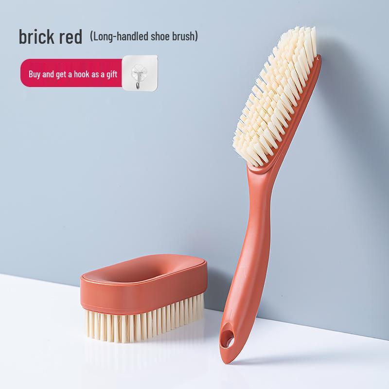 Multifunctional Soft Bristle Shoe and Laundry Cleaning Brush