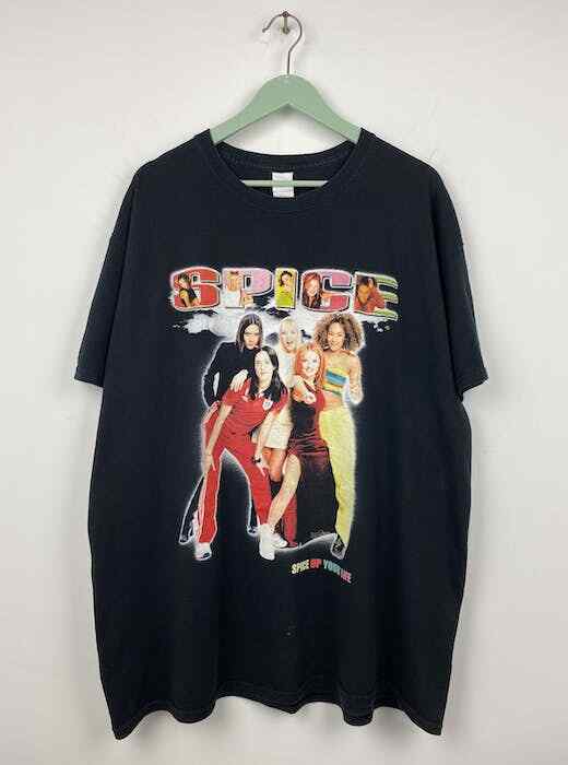 Vintage Spice Girls Tshirt Janet Jackson Chapman Backsreet Unisex Tshirt XXXXL