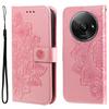 For Xiaomi Redmi A3 4G/Poco C61 4G Case Floral Pattern PU Leather Wallet Stand Phone Cover