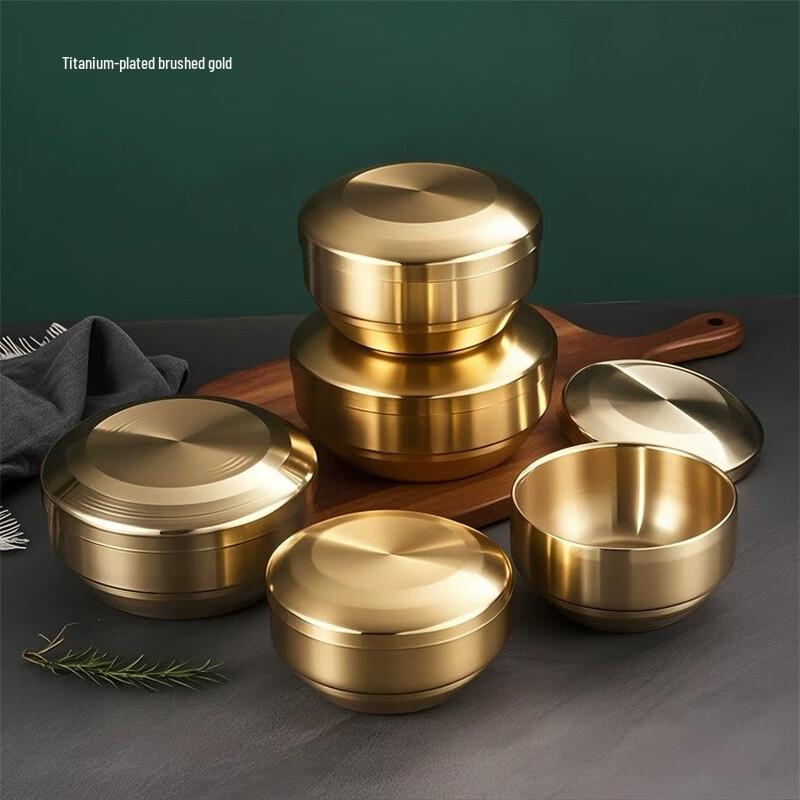 Mingjiang Kitchenware 304 Stainless Steel Insulated Bowl