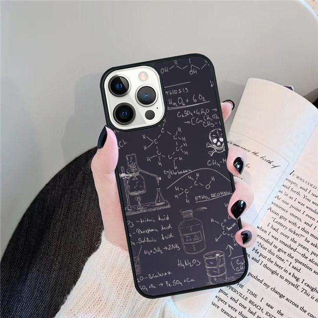 

Chemistry Mathematics Coque Shell For iPhone 17 Air 15 16 14 13 12 Pro Max 11 Pro Max Plus Phone Case Cover iPhone 11pro max