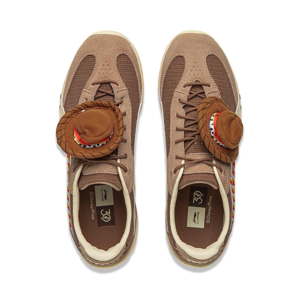 Disney X LiNing Heart Flow Pixar Toy Story Kollaboration Mode Retro Klassisch Bequem Weich Elastisch Langlebig Leicht Lässige Schuhe AGLV096-5