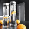 Large Transparent Borosilicate Glass Pitcher for Cold Drinks