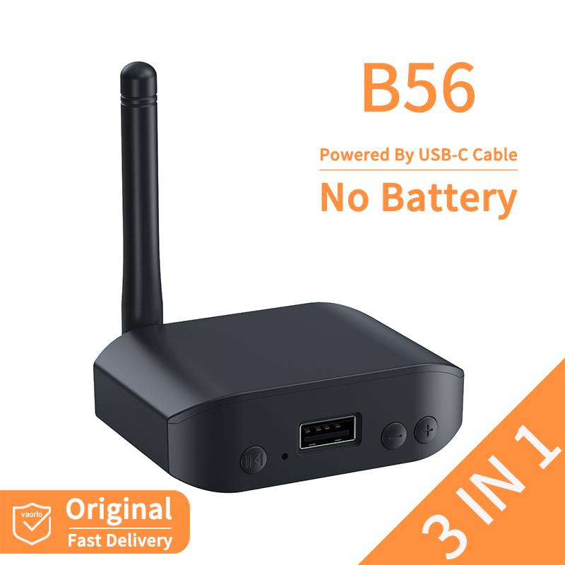 

3 В 1 Bluetooth 5.3 Аудіопередавач Приймач USB U-Disk Відтворення 3,5 мм AUX Стерео Музика Бездротовий Адаптер Для Автомобільного ПК ТВ Динамік