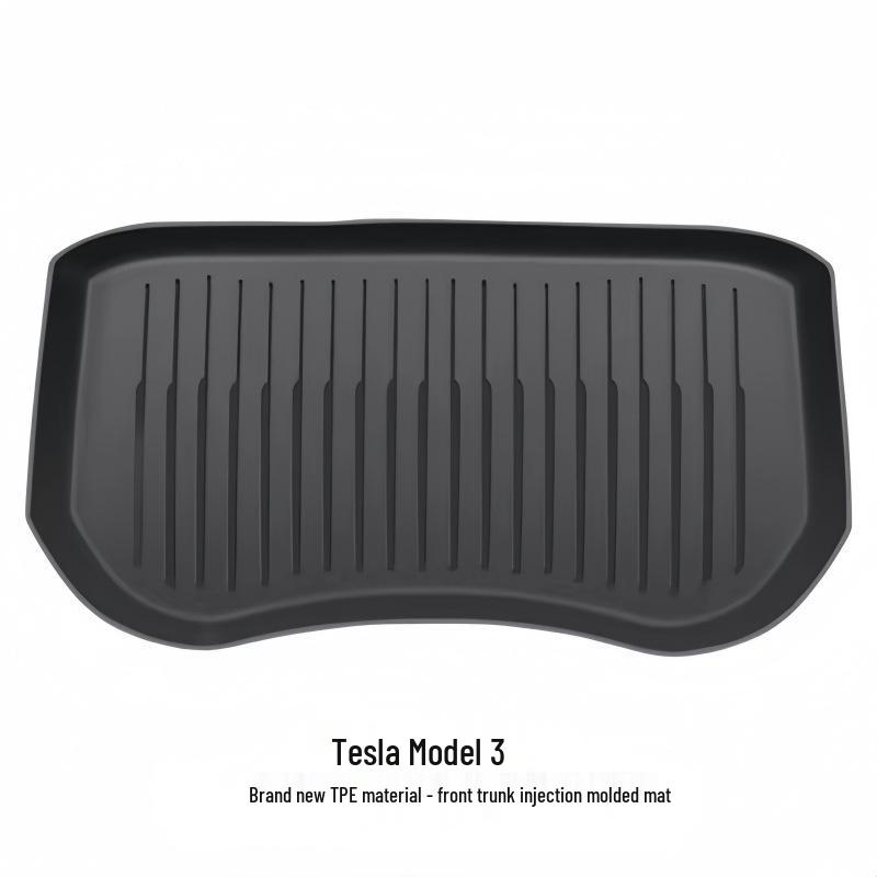 Tesla Model Y TPE Floor and Trunk Mats: Front, Rear, and Accessories for Car Interiors.
