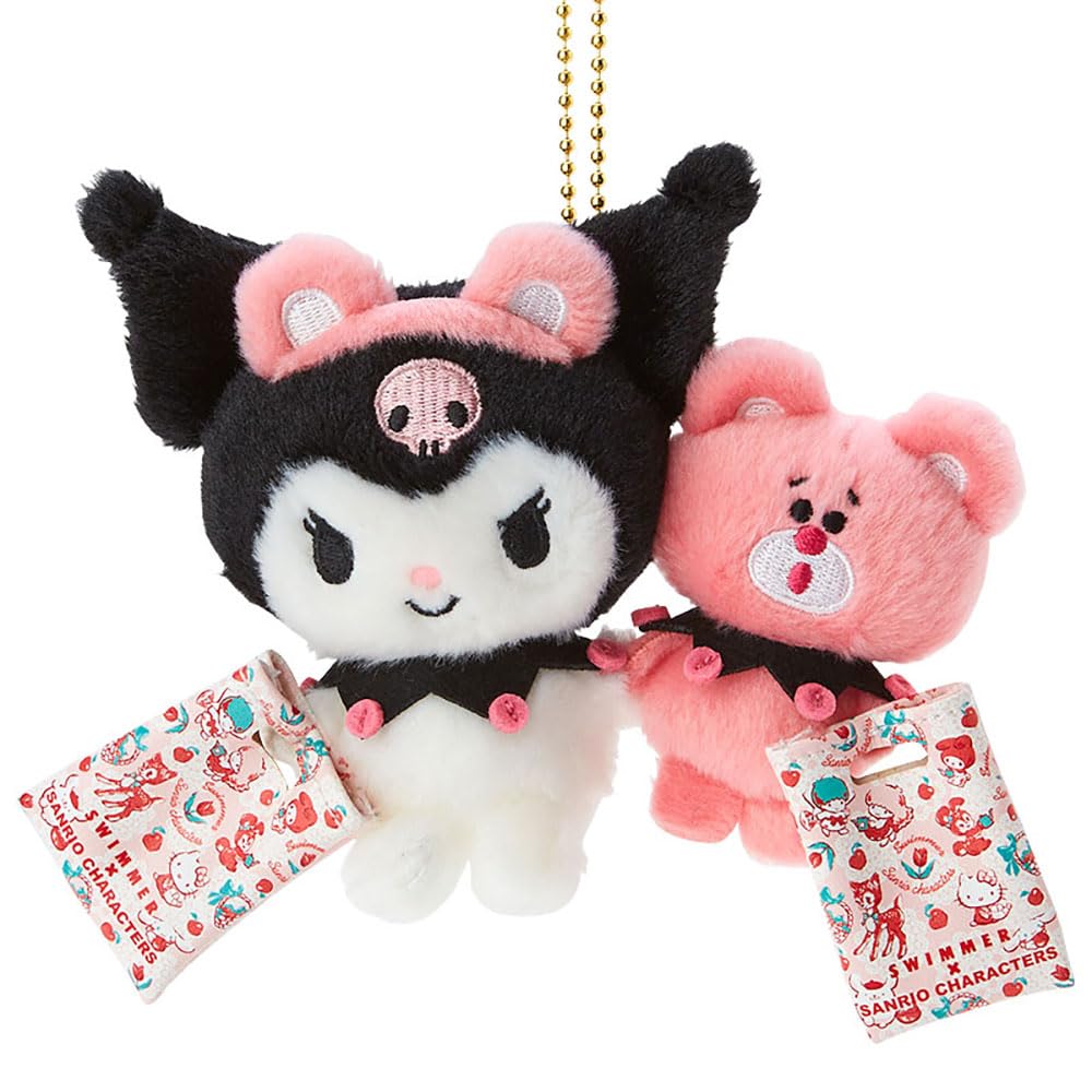 Sanrio Sanrio Mascot Holder SWIMMER X SANRIO CHARACTERS Kuromi Kuromi 11 X X Cm Character 476617 SANRIO (SANRIO) Kuromi-chan 10.5 4.5