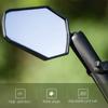 1Pair Universial 8MM/10MM Motorcycle Mirror Scooter 360° Rotation Rearview Mirrors Electromobile Back Side Mirror