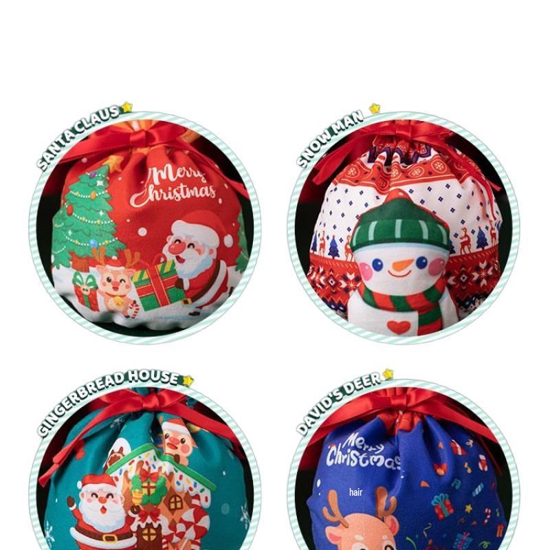 Christmas Eve Apple Gift Box: Candy & Small Gift Bag for Kids