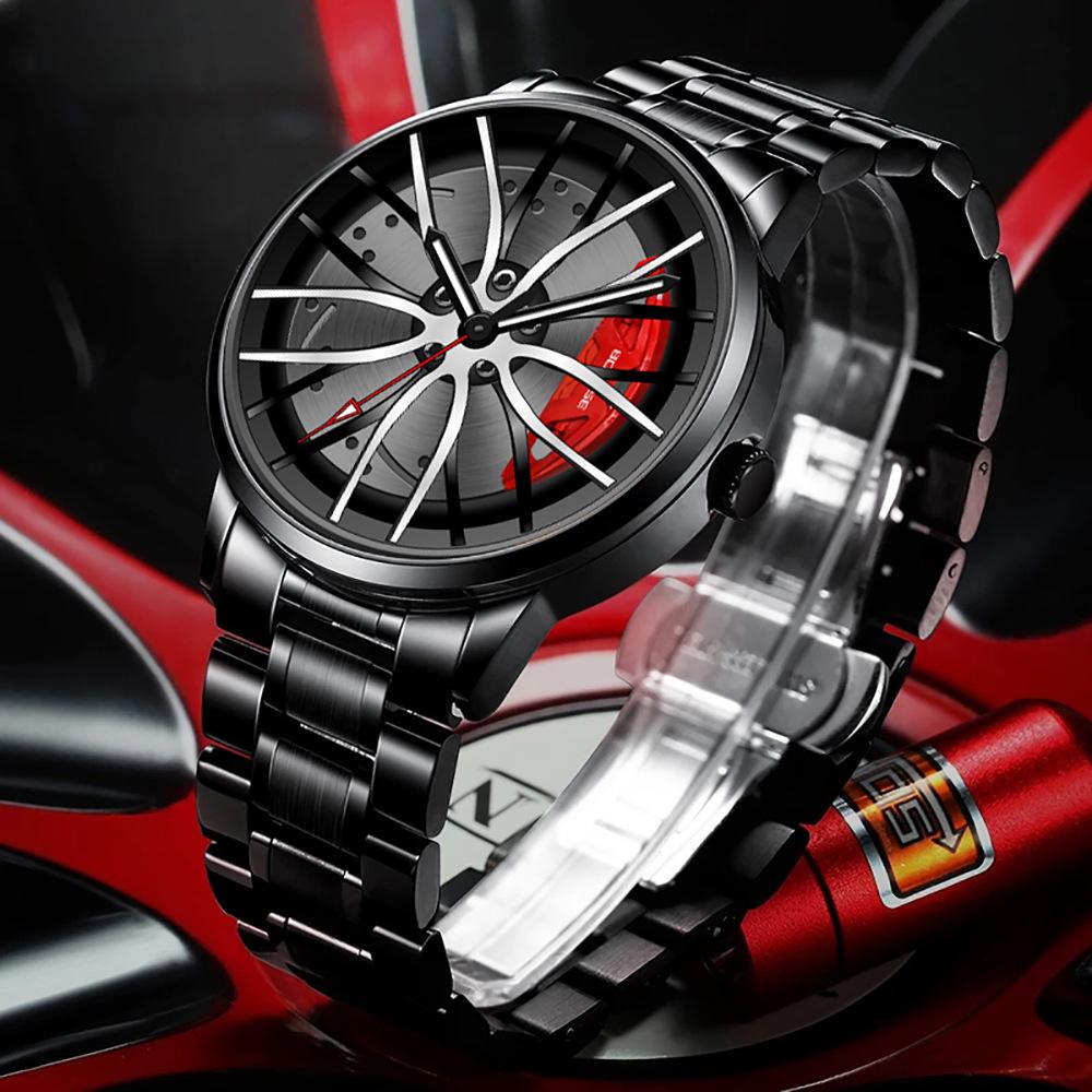 Casual Men's Watch Stainless Steel Watch Fashion Business Men's Watch Sports Watch Personality Watch Quartz Watch