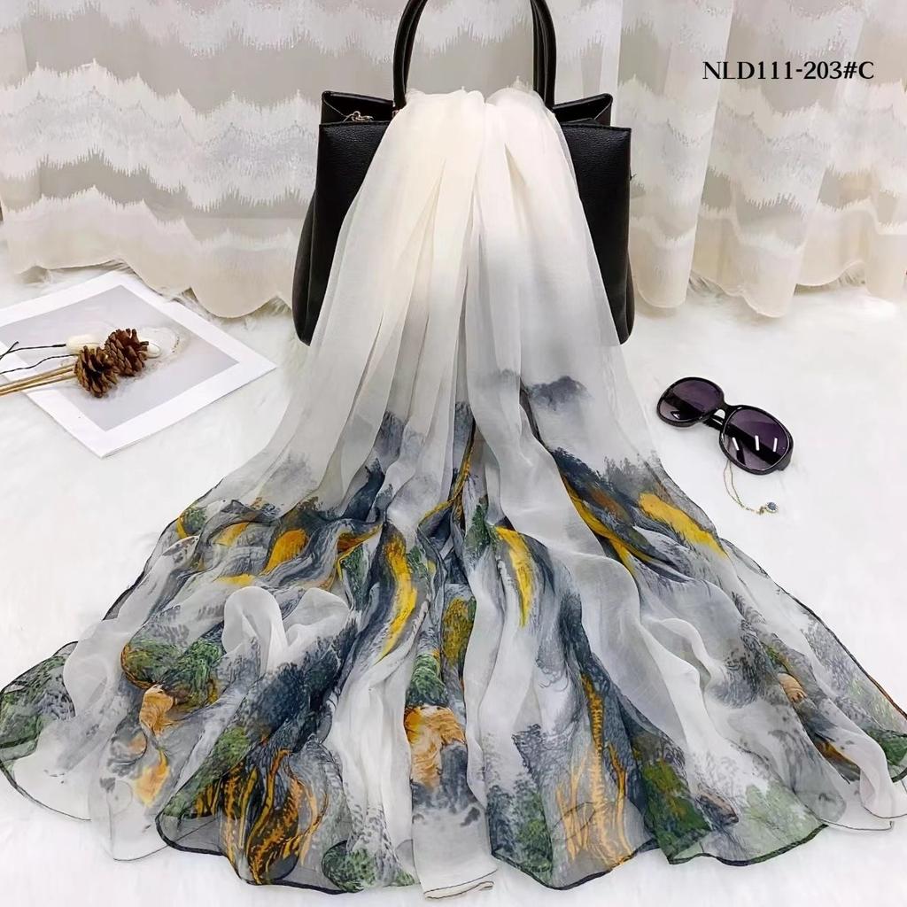 New Floral Bandanas Silk Scarf Women Headband Accessories Handkerchief Neckerchief Fashion Neck Scarfs Satin Ladies Foulard 2024