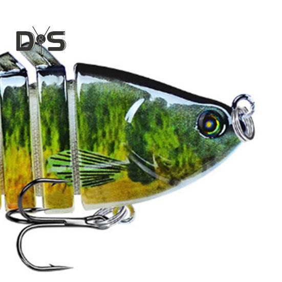 Bionic Swimming Bait Lifelike Fishing Gear for Bass Trout 3D Bionic Fishing Lures That Swim by Itself for Freshwater And Saltwater Fishing
