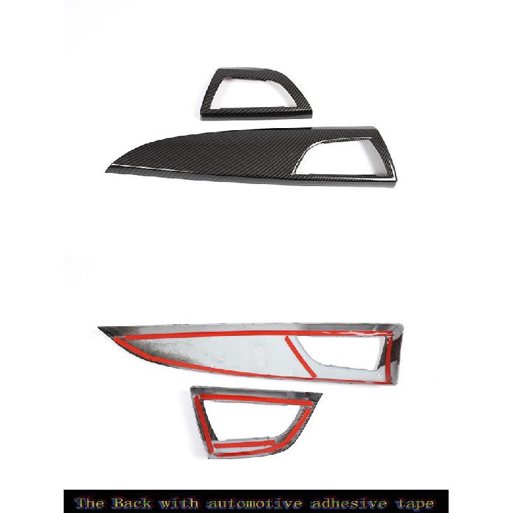 ABS Kohlefaser Auto Armaturenbrett Seite Luftauslass Panel Zierabdeckung Für BMW 1 2 Serie F20 F21 F22 F23 2012-2017 Innenzubehör