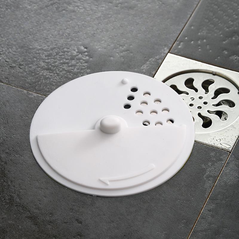 1Pc New Floor Drain Deodorant Cover Hair Hair Filter Sewer Deodorant Drain Anti-taste Sink Floor Drain Cover