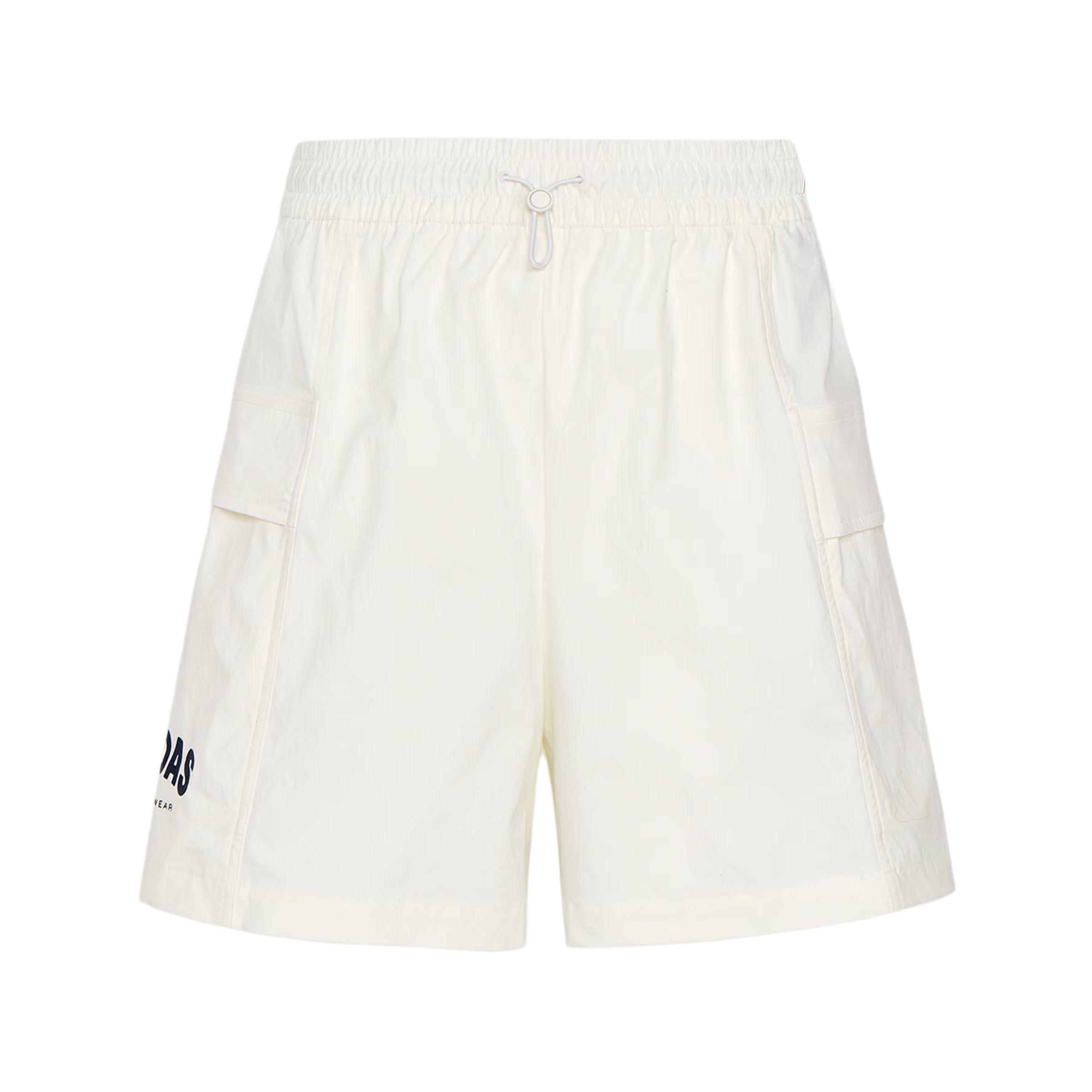 Adidas Cargo Woven Water-Resistant Sports Casual Lace-Up Loose Work Shorts Women shorts KS5373 S
