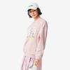 Li Ning X Disney Bambi Collaboration Sports Lifestyle Series Dopamine Pullover Fleece Warm Long Sleeve Sweatshirt Women Sweatshirt AWDUC52-4