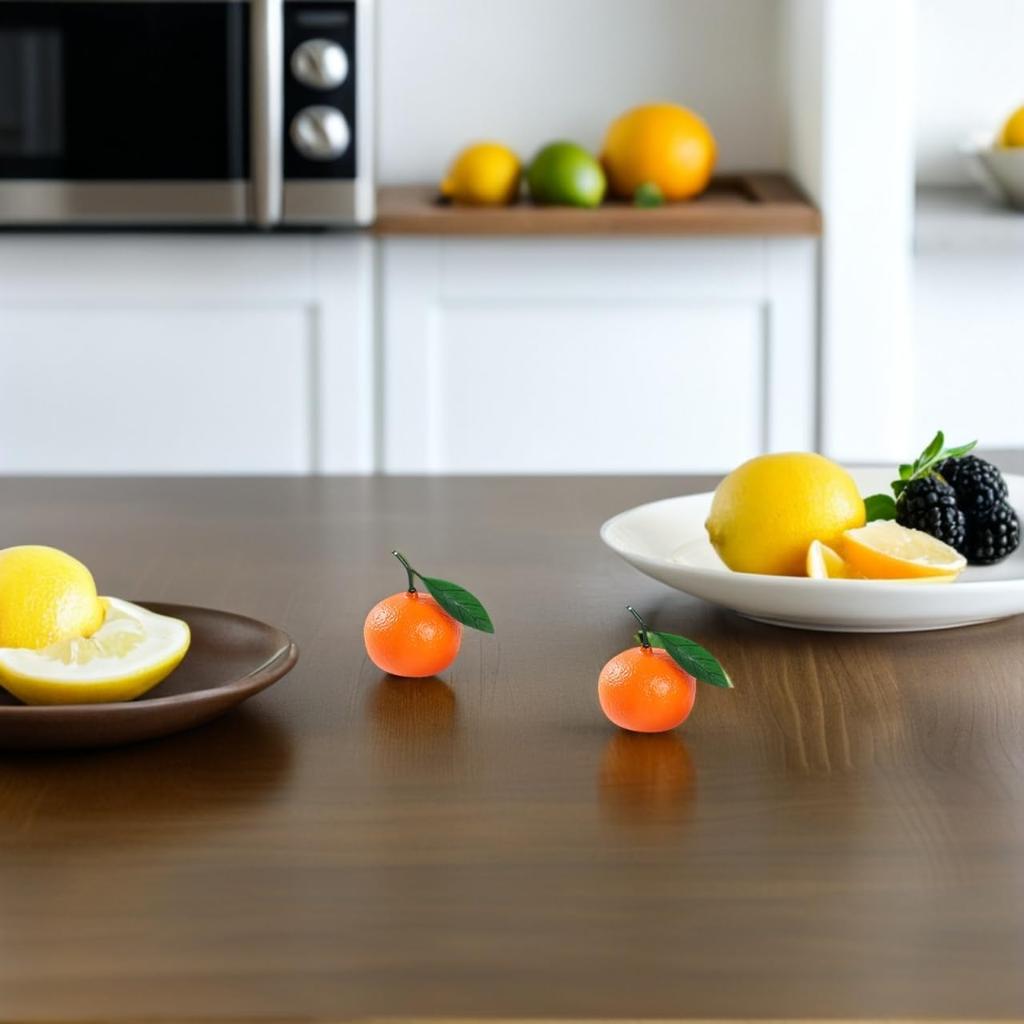 COHEALI Artificial Fake Fruit Food Orange Models of Made of PVC and for Desk Home Shop Home Artificial Fake Food Photo Imitation Decorations 20-Piece