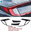 Chrom / Karbonfaser Auto Rückleuchten Rücklicht Heckleuchten Dekor Abdeckung Zierleiste ABS Zubehör für Hyundai Sonata DN8 -