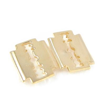 [D7430] - Gold Plated 'Blades' Earrings