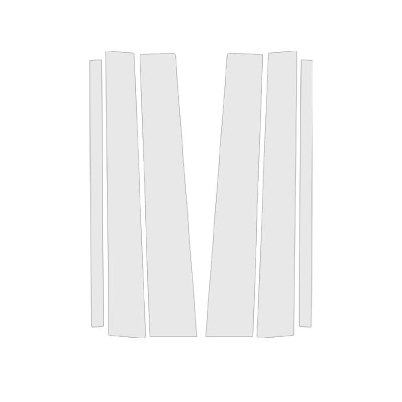 6Pcs Car Window Pillar Posts Door Trim Cover Sticker Fit for Saturn Vue 2002-2007 Auto Exterior Accessories