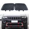 2pcs Car Side Lower Grille Tow Hook Cover 68143099AC For Grand Cherokee 2014-16