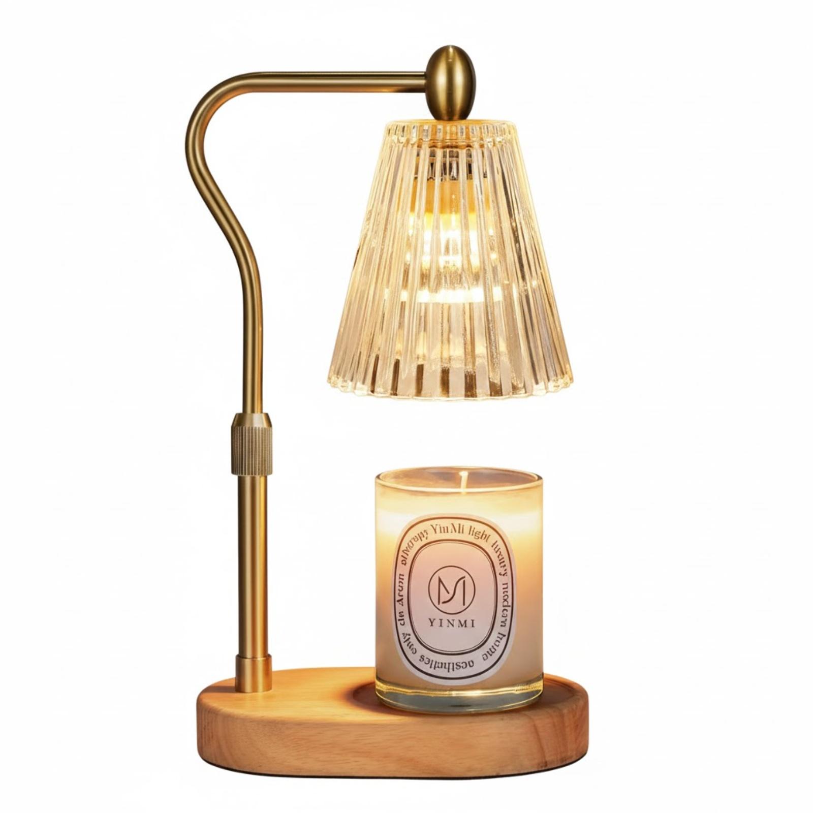 Night light aromatherapy lamp personalized wax melting lamp home birthday gift ornament desk lamp ambient lamp wax melting золотой