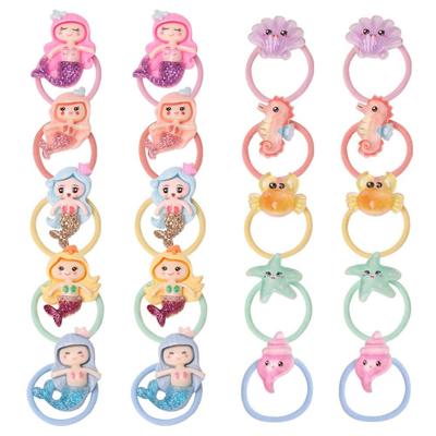 LYXOTO Kinder Haargummis, Kinder Haaraccessoires, Schleifen, Baby Haarspangen, Gummibänder, Haarbänder, Kinder Haarhalter, Stilvolle Baby Haargummis,