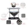 Wind Resistant Outdoor Folding Stove Stable Cooking Performancex When Folded Efficient Combustion Various Setting