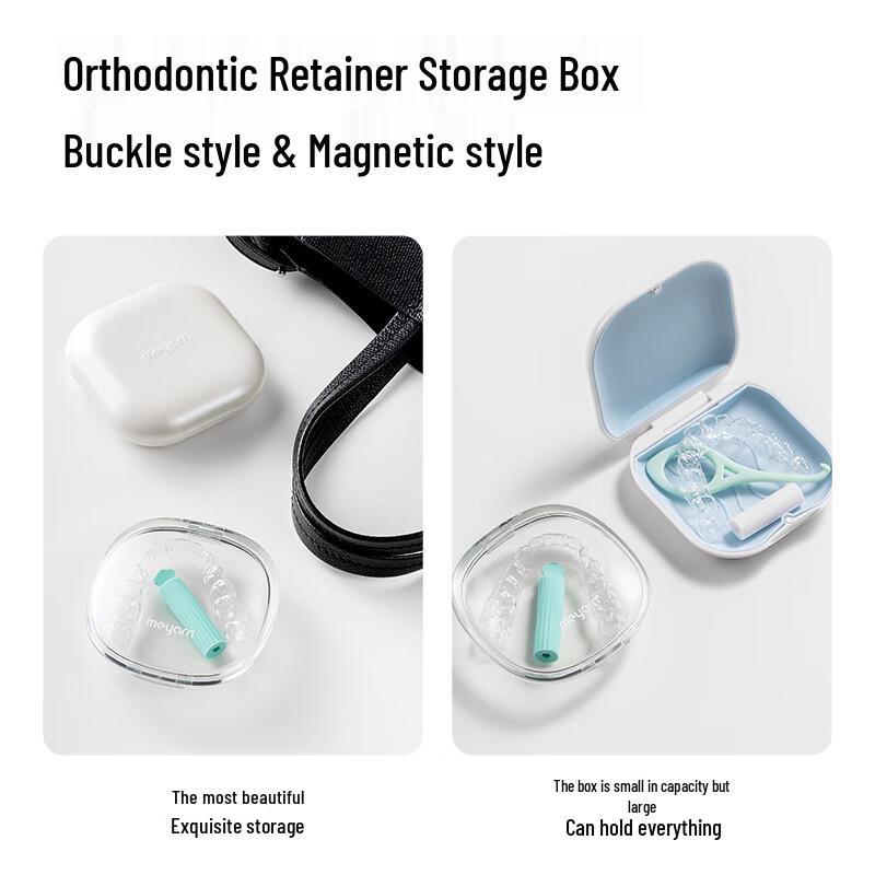 meyarn Dental Retainer & Aligner Storage Case