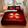3Pcs Umbrella Corporation Logo Bedding Set Soft Fabric Duvet Cover Pillowcases Home Christmas Xmas Halloween Gift 1 Duvet Cover 2 Pillowcase L1136
