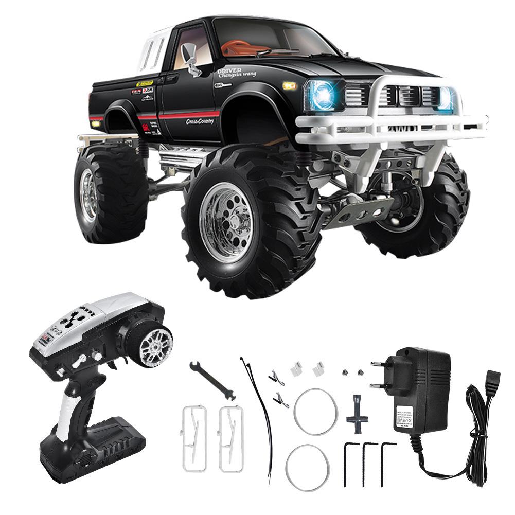 1Celsius10 2.4G 4 Metal Remote Control Racing Vehicle RTR (Black)
