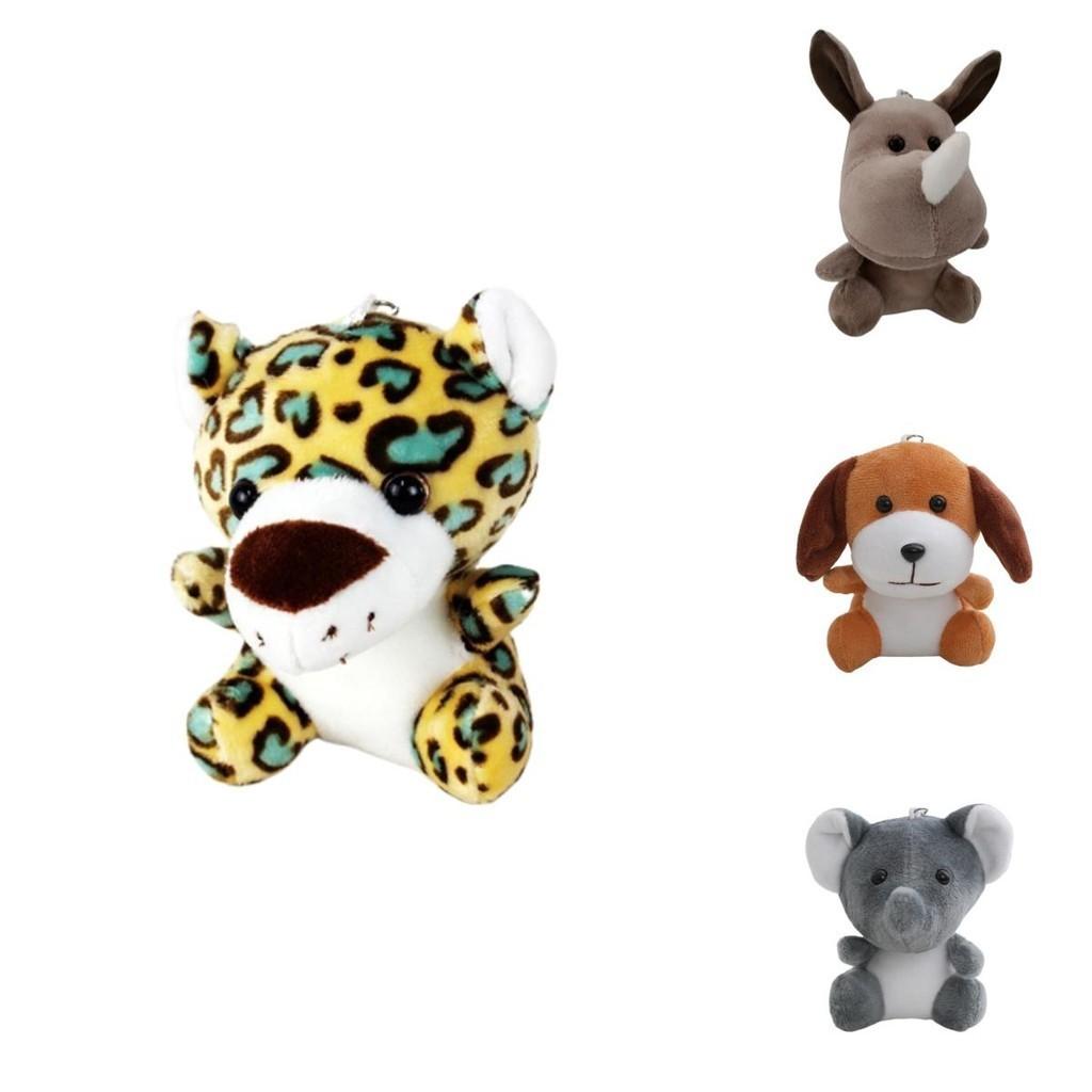 Macchine artigliate per bambole di animali del bosco all'ingrosso, Tigri e leoni di peluche da quattro pollici, Decorazioni e accessori portachiavi in peluche, Cotone PP, Personalizzabile)