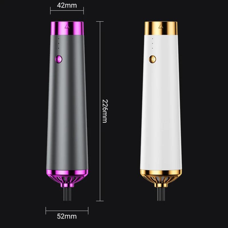 Multifunctional 5-in-1 Hair Dryer 600W Professional Air Hair Styler Hot Air Comb Suitable for Home Low Noise Hot and Cold Air